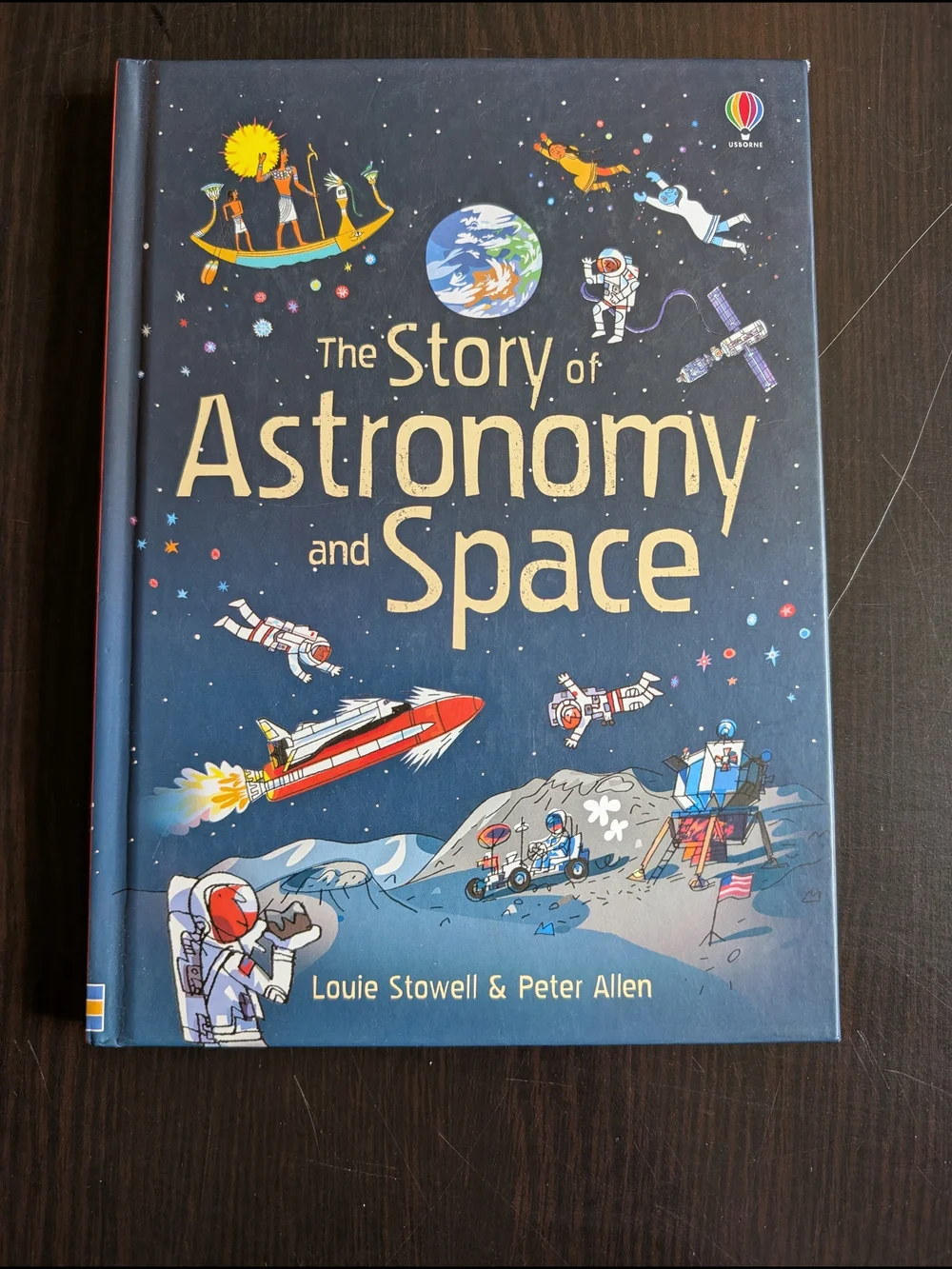 Usborne The Story of Astronomy and Space Hardcover EUC